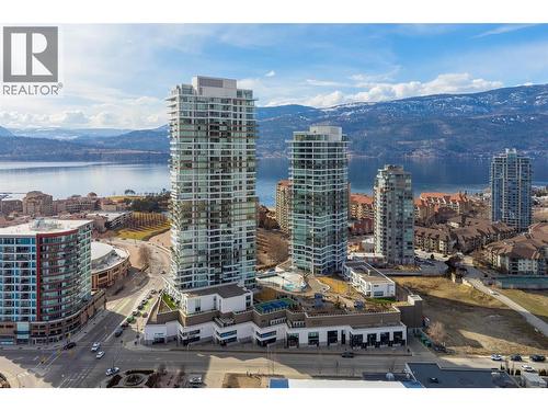 1191 Sunset Drive Unit# 2202, Kelowna, BC - Outdoor With Body Of Water With View