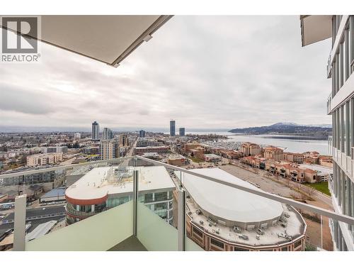 1191 Sunset Drive Unit# 2202, Kelowna, BC - Outdoor With Balcony With View