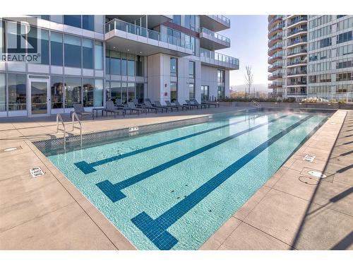 1191 Sunset Drive Unit# 2202, Kelowna, BC - Outdoor With In Ground Pool