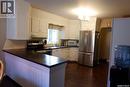 314 Columbus Drive, Rockglen, SK  - Indoor Photo Showing Kitchen With Double Sink 