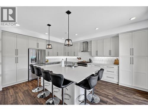 12075 Oceola Road Unit# 25, Lake Country, BC - Indoor Photo Showing Kitchen With Upgraded Kitchen