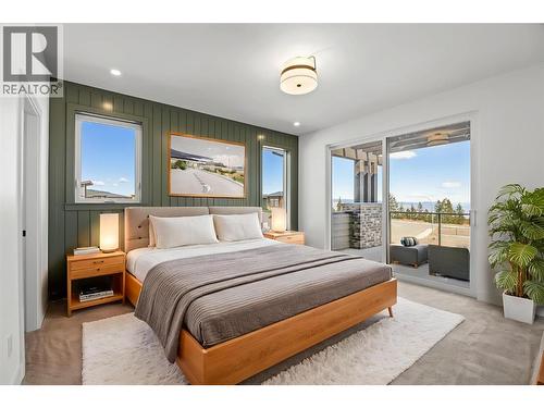 This photo was virtually staged. - 1298 Brechin Place, Kamloops, BC - Indoor Photo Showing Bedroom