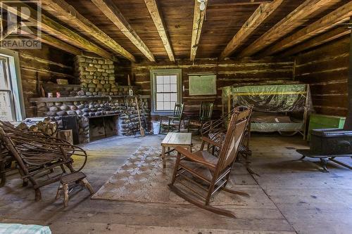 End Of Warnock Rd, Iron Bridge, ON - Indoor With Fireplace