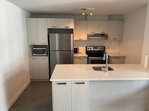 Kitchen - 1103-7051 Rue Allard, Montréal (Lasalle), QC - Indoor Photo Showing Kitchen With Upgraded Kitchen
