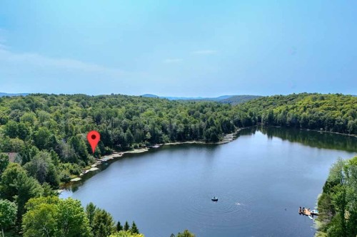Photo aérienne - 126 Ch. Des Simoneau, Lac-Simon, QC - Outdoor With Body Of Water With View