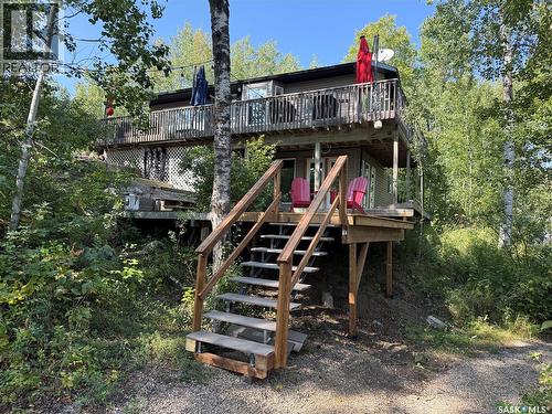 100 Misty Bay Drive, Big Shell, SK - Outdoor With Deck Patio Veranda