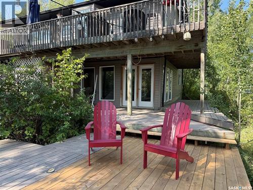 100 Misty Bay Drive, Big Shell, SK - Outdoor With Deck Patio Veranda