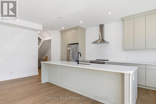 From another completed unit, similar finishes. - Lot 8 L - 400 Maple Street, Collingwood, ON - Indoor Photo Showing Kitchen