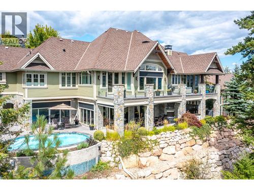 602 Falcon Point Way, Vernon, BC - Outdoor With In Ground Pool With Deck Patio Veranda