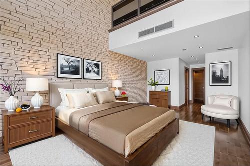 Chambre à coucher - 403-2150 Boul. Pie-Ix, Montréal (Mercier/Hochelaga-Maisonneuve), QC - Indoor Photo Showing Bedroom