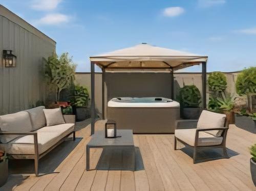 Terrasse - 403-2150 Boul. Pie-Ix, Montréal (Mercier/Hochelaga-Maisonneuve), QC - Outdoor With Exterior