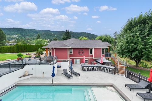 5100 Haynes Road, Vernon, BC - Outdoor With In Ground Pool With Deck Patio Veranda