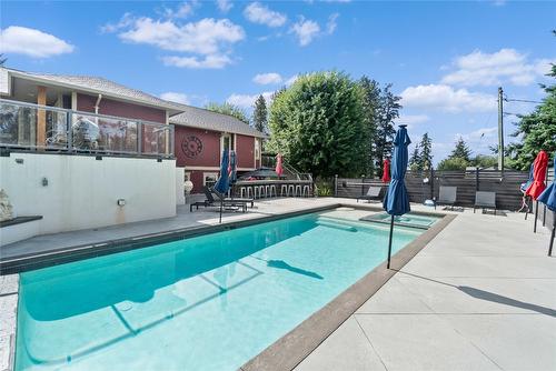 5100 Haynes Road, Vernon, BC - Outdoor With In Ground Pool With Deck Patio Veranda