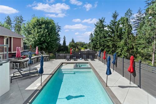 5100 Haynes Road, Vernon, BC - Outdoor With In Ground Pool With Deck Patio Veranda