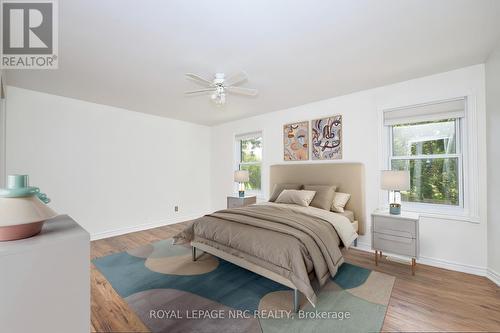 Second floor bedroom (virtual staging) - 4040 Lakeshore Road, Lincoln (Lincoln Lake), ON - Indoor Photo Showing Bedroom