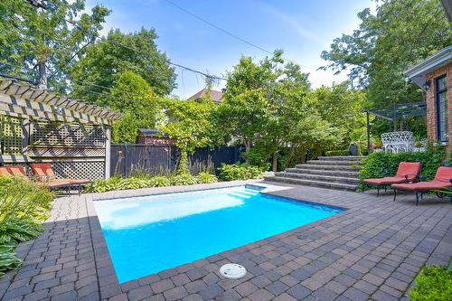 Cour - 4 Rue Edgewood, Dollard-Des-Ormeaux, QC - Outdoor With In Ground Pool With Backyard