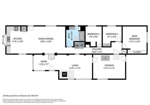 320 Macleod Street, Kitchener, BC 