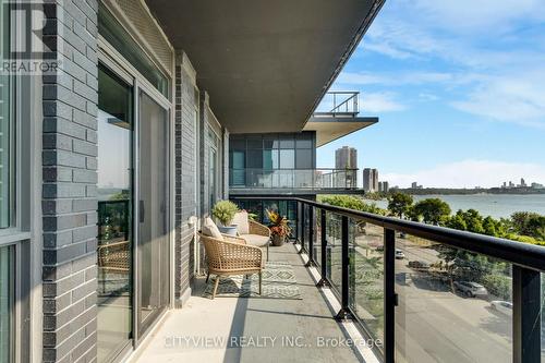 304 - 110 Marine Parade Drive, Toronto, ON - Outdoor With Balcony With Exterior