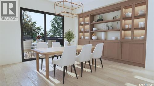 709 Lansdowne Avenue, Saskatoon, SK - Indoor Photo Showing Dining Room