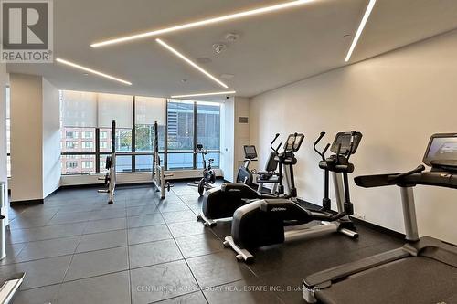4710 - 395 Bloor Street E, Toronto, ON - Indoor Photo Showing Gym Room