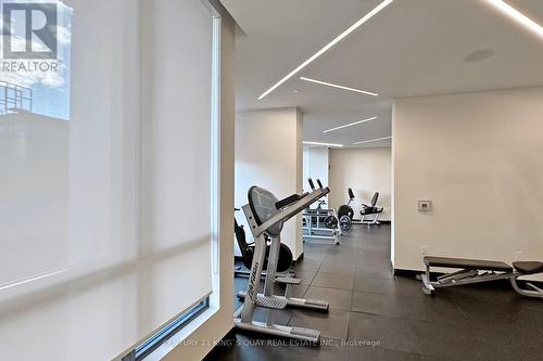 4710 - 395 Bloor Street E, Toronto, ON - Indoor Photo Showing Gym Room