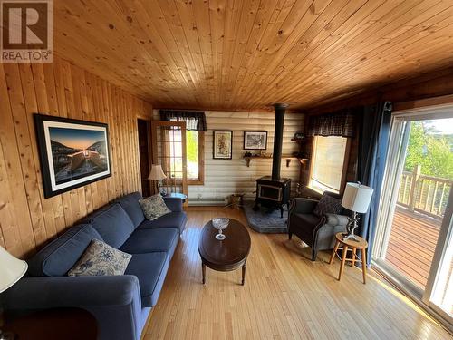 361 School Road, Tors Cove, NL - Indoor Photo Showing Living Room With Fireplace