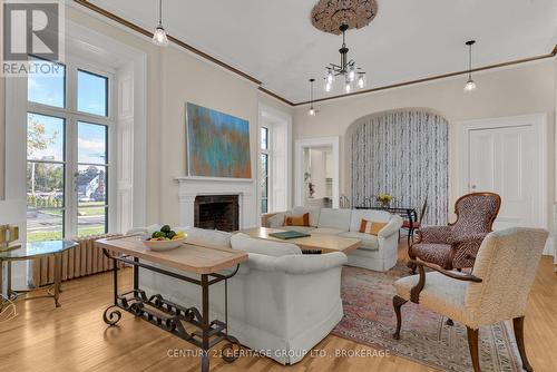389 King Street E, Gananoque, ON - Indoor Photo Showing Other Room With Fireplace