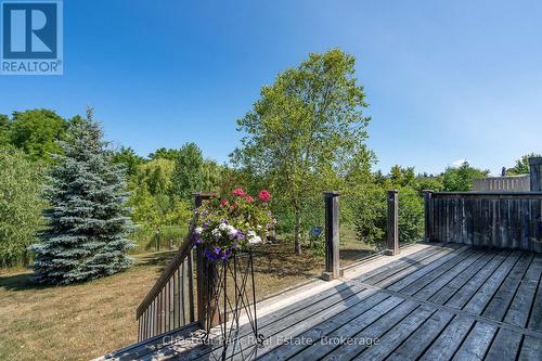 Expansive back deck with views to the greenspace - 77 Findlay Drive, Collingwood, ON - Outdoor With Deck Patio Veranda