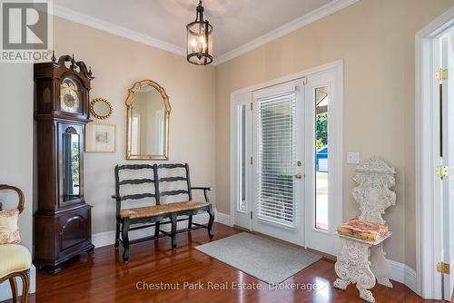 Front foyer plenty of natural light - 77 Findlay Drive, Collingwood, ON - Indoor Photo Showing Other Room