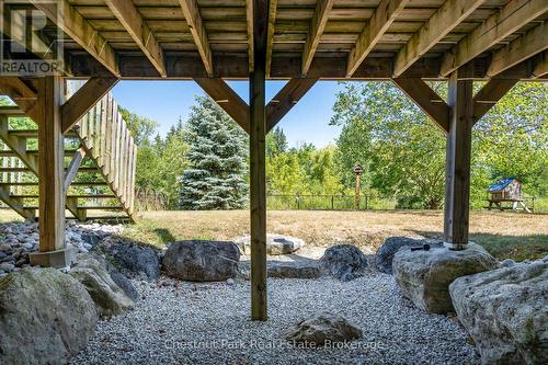 Walkout from lower level to the back yard - 77 Findlay Drive, Collingwood, ON - Outdoor