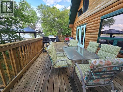 14 Poplar Trail, Crooked Lake, SK - Outdoor With Deck Patio Veranda With Exterior