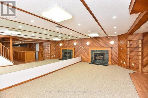 95 Birchpark Drive N, Grimsby, ON - Indoor Photo Showing Other Room With Fireplace
