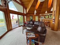 Vaulted Ceiling with Skylights - 