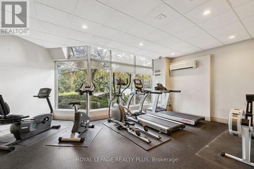 712 - 50 Kingsbridge Garden Circle, Mississauga, ON - Indoor Photo Showing Gym Room