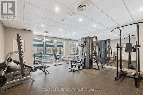 712 - 50 Kingsbridge Garden Circle, Mississauga, ON - Indoor Photo Showing Gym Room
