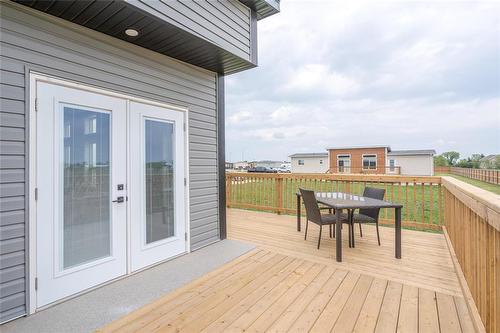 31 Vista Lane, Mitchell, MB - Outdoor With Deck Patio Veranda With Exterior