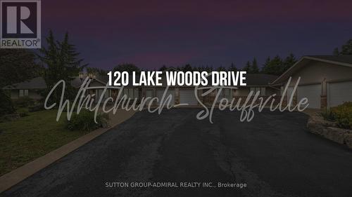 120 LAKE WOODS DRIVE  Whitchurch-Stouffville, ON L4A 1P1
