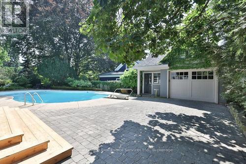 68 Thomas Street, Oakville (Oo Old Oakville), ON - Outdoor With In Ground Pool