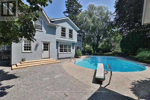68 Thomas Street, Oakville (Oo Old Oakville), ON - Outdoor With In Ground Pool