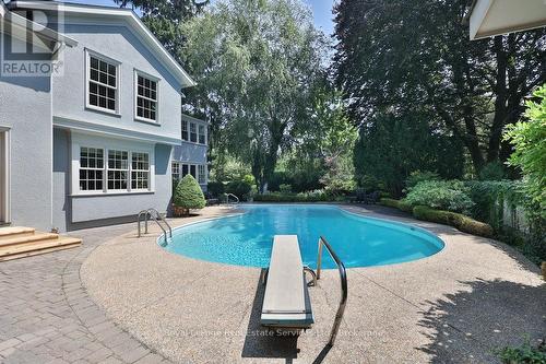 68 Thomas Street, Oakville (Oo Old Oakville), ON - Outdoor With In Ground Pool