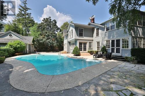 68 Thomas Street, Oakville (Oo Old Oakville), ON - Outdoor With In Ground Pool