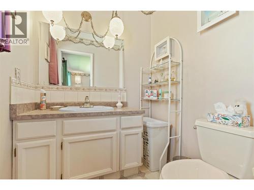 MASTER ENSUITE - 2pce bathroom. - 3011 11 Street, Vernon, BC - Indoor Photo Showing Bathroom