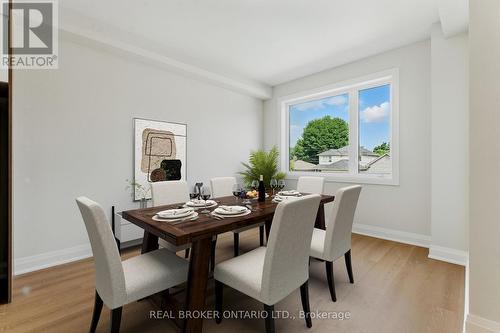 Virtually Staged - Unit 3 - 161 Fifth Avenue, Brant, ON - Indoor Photo Showing Dining Room