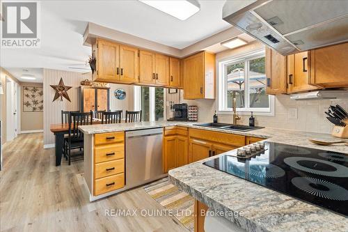 19 County Rd 18 Road, Prince Edward County (Athol Ward), ON - Indoor Photo Showing Kitchen With Double Sink