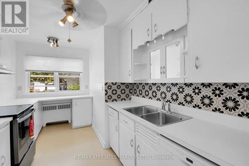 547 Fifth Street E, Cornwall, ON - Indoor Photo Showing Kitchen With Double Sink