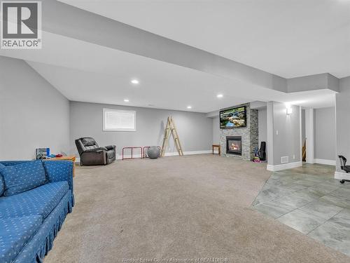 404 Brown, Amherstburg, ON - Indoor With Fireplace