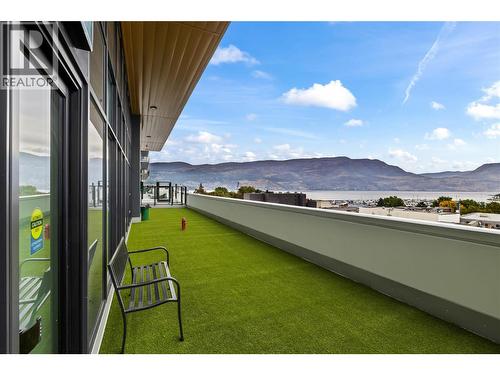Amenities- outdoor amenities inluce bbq stations, bocce ball court, dog run, fire pits, pool, putting green - 238 Leon Avenue Unit# 2107, Kelowna, BC - Outdoor With Body Of Water With Balcony With View