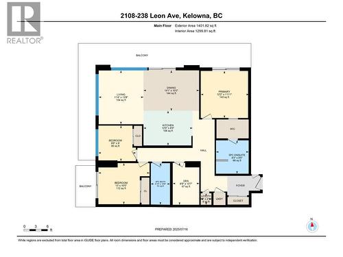 Floorplan - 238 Leon Avenue Unit# 2107, Kelowna, BC - Other