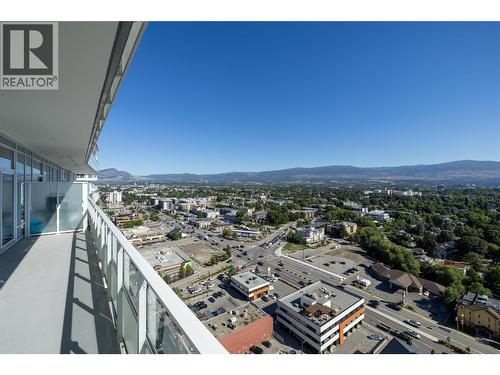 238 Leon Avenue Unit# 2107, Kelowna, BC - Outdoor With Balcony With View