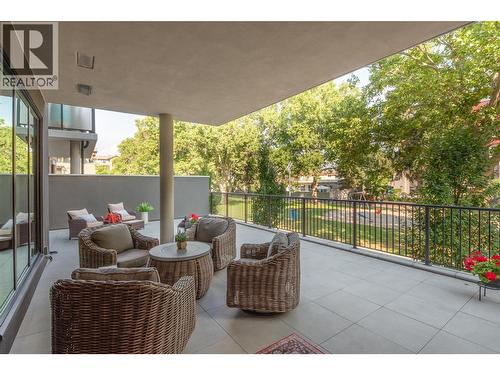 450 Groves Avenue Unit# 102, Kelowna, BC - Outdoor With Deck Patio Veranda With Exterior